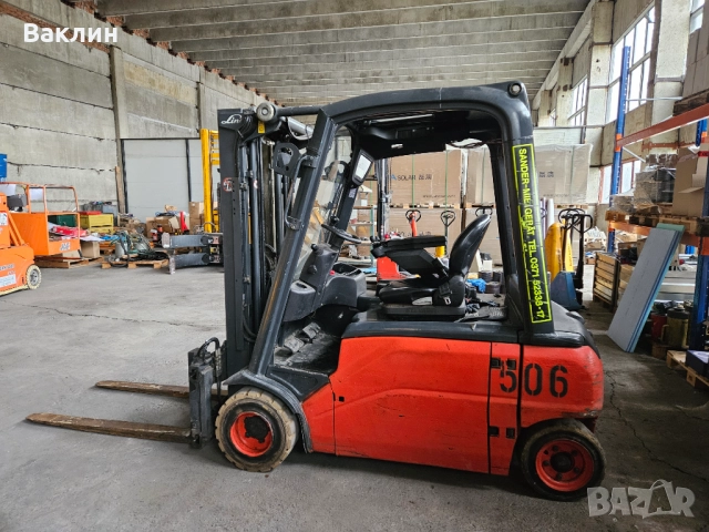 Електрокар Linde E 20, снимка 2 - Индустриална техника - 52665431