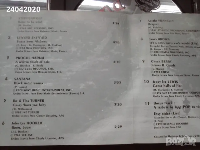 Legendary Harley-Davidson - Songs Of Legend оригинален диск, снимка 2 - CD дискове - 50017506