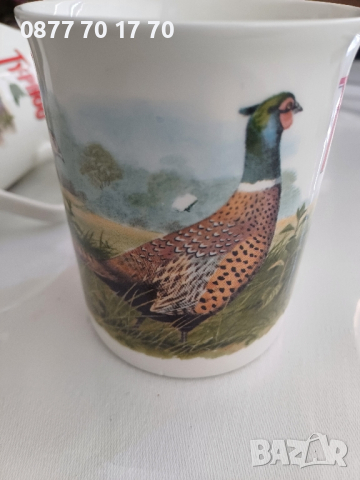 6 бр. чаши от 100% костен порцелан, снимка 2 - Чаши - 44736108