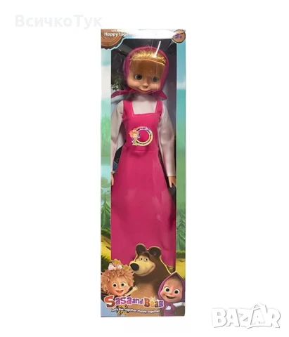 ✨Детска музикална кукла Маша (56 см) - пее на руски език, снимка 2 - Кукли - 51103372