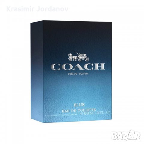 COACH BLUE, снимка 4 - Мъжки парфюми - 38898256