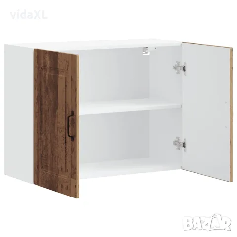 vidaXL Кухненски стенен шкаф, Kalmar, старо дърво, инженерно дърво, снимка 5 - Шкафове - 56148259