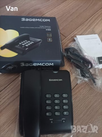 Нов стационарен телефон Sagem