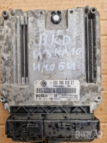 Компютър ECU Голф VW Golf 5 2.0 TDI BKD 0 281 011 843 / 0281011843 / 03G 906 016 ET / 03G906016ET, снимка 1