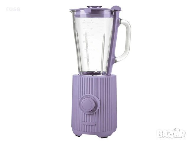 НОВИ! Блендер 600W стъклен съд 1.75л лед, шейкове, смути, супи, снимка 4 - Блендери - 50594457