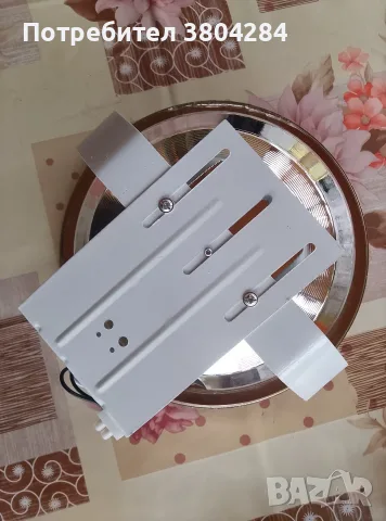 Ликвидация! 100 бр. Нови Двойни Лампи за вграждане (Луни) E27 / 220V, снимка 3 - Лампи за таван - 56182121