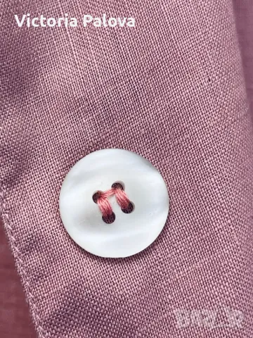 Ленена риза EDITH KUMAR CASUAL VINTAGE , снимка 4 - Ризи - 47294614