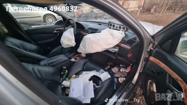 mercedes s320 w220 cdi 204 коня, снимка 3 - Автомобили и джипове - 56335740