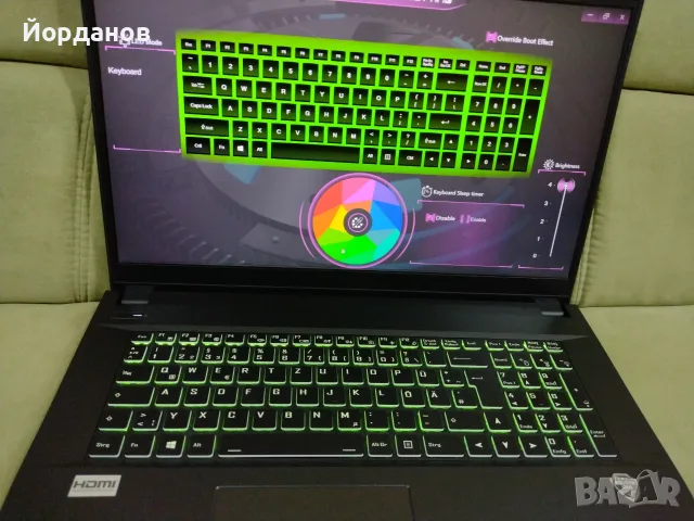 Clevo Captiva B1702 17.3'' /Core i5-10210U/8gb.ram./128gb.ssd, снимка 11 - Лаптопи за работа - 56234182