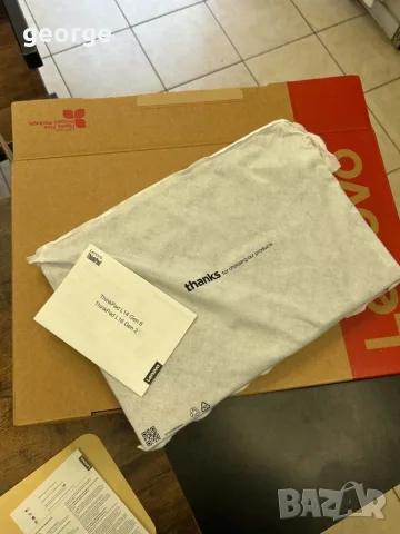 Лаптоп Lenovo ThinkPad L16 Gen2 - нов с гаранция, снимка 13 - Лаптопи за дома - 56032372