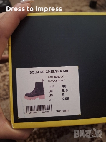 боти Buffali естествена кожа 40 номер, снимка 4 - Дамски боти - 52979253