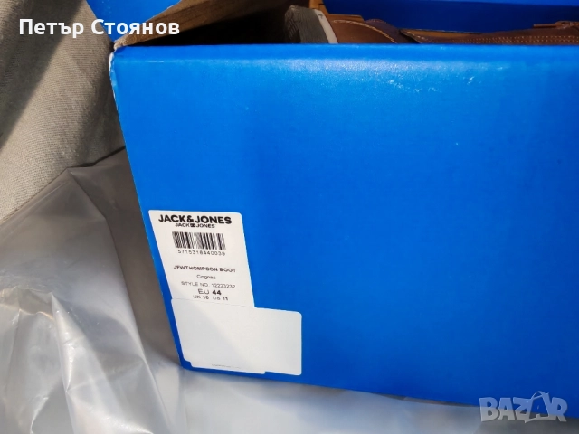 Удобни мъжки боти на марката Jack&Jones №44, снимка 9 - Мъжки боти - 52522955