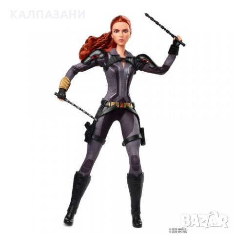 BARBIE Gold Label кукла "Черната вдовица" GLY31, снимка 2 - Кукли - 31849879