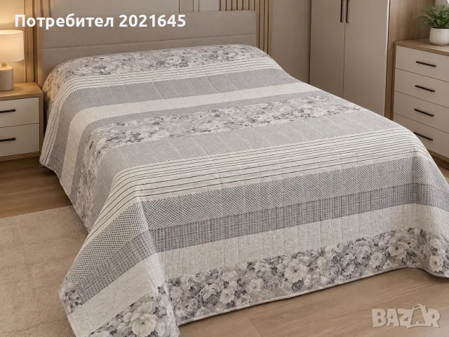 Шалте 220/240см, снимка 5 - Покривки за легло - 56513435