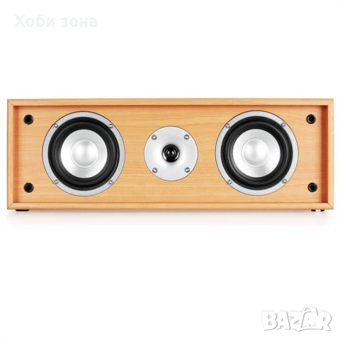 Auna Linie 300 Hi-Fi централен високоговорител дъб, снимка 6 - Тонколони - 50783885