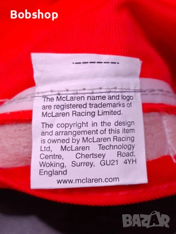 McLaren Mercedes Vodafone F1 Racing Cap Alonso, снимка 9 - Шапки - 53980421