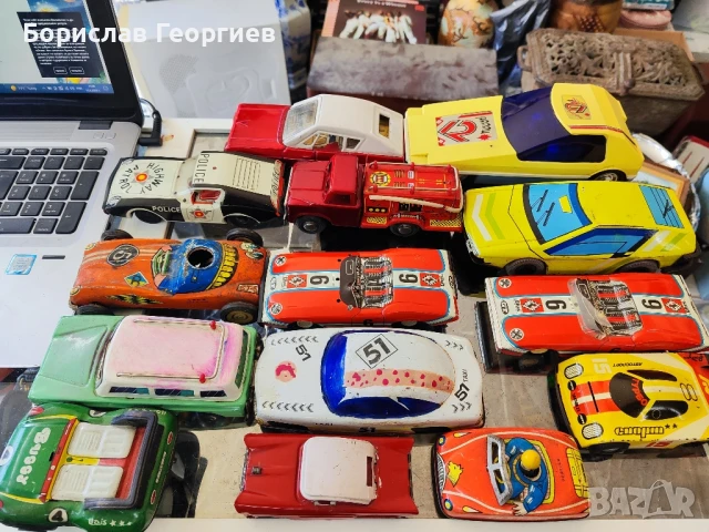 Лот ламаринени играчки коли, снимка 2 - Колекции - 51349463