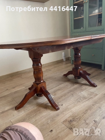 Трапезна разтегателна маса, снимка 2 - Маси - 52971307