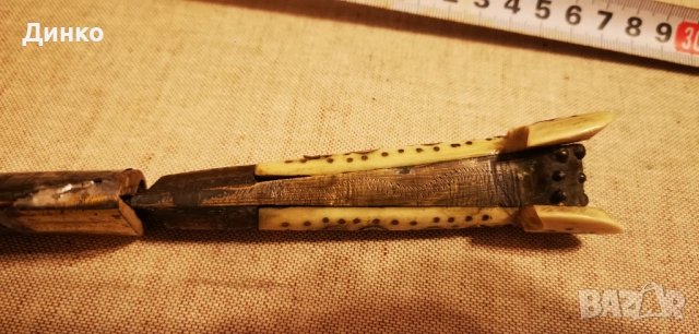 Босненски нож 19век. , снимка 9 - Антикварни и старинни предмети - 54209613