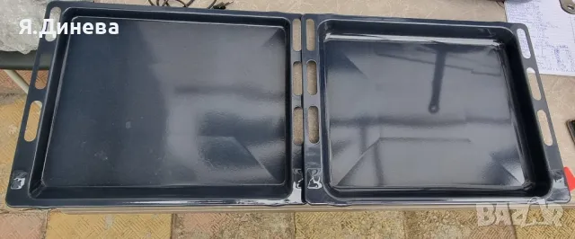 Тави за Фурна +решетка, снимка 2 - Съдове за готвене - 49630501