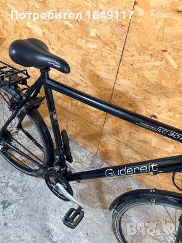 28цола Gudereit LC30+[XXL] алуминиев мъжки градски велосипед колело[24ck-Shimano/хидравлика], снимка 5 - Велосипеди - 54032849