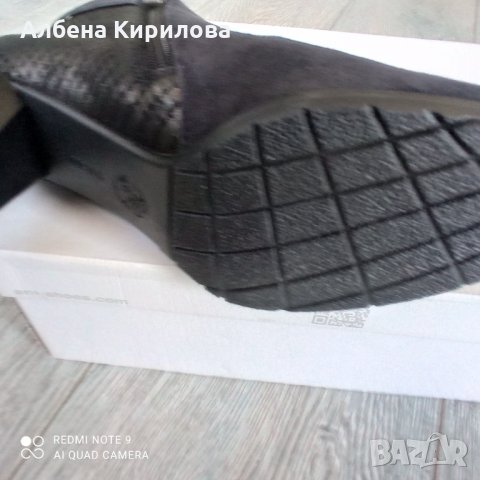 Естествени немски на Ара, сини 36 н., снимка 6 - Дамски боти - 35076407