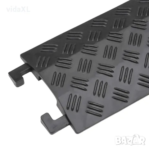 vidaXL Защитни рампи за кабели 2 бр 98,5 см черни, снимка 6 - Кабели - 56146171