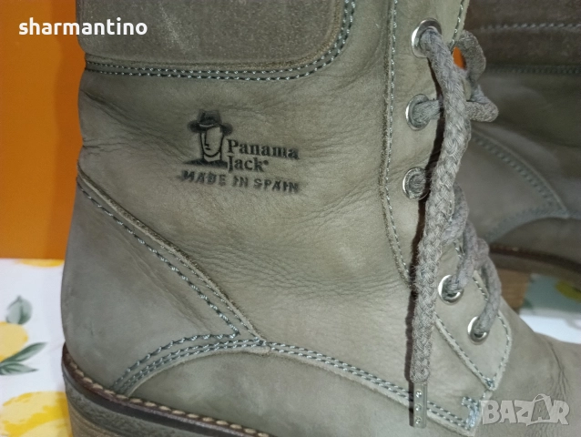 Panama Jack N 39 кожени боти, снимка 2 - Дамски боти - 52976038