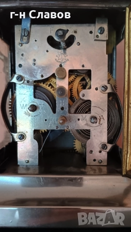 Very Rare Antique 1890 Musical Clock JUNGHANS Joker German Laterna / Alarm Clock, снимка 15 - Други - 51769780