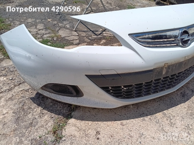 Предна броня за Opel Astra J - gtc / Опел Астра след 2011 г. с 3 врати гтц, снимка 3 - Части - 52932382