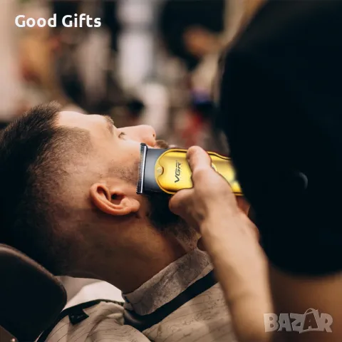 Машинка за подстригване VGR V-290 – LED дисплей, TURBO режим, USB-C зареждане, снимка 7 - Машинки за подстригване - 50390600