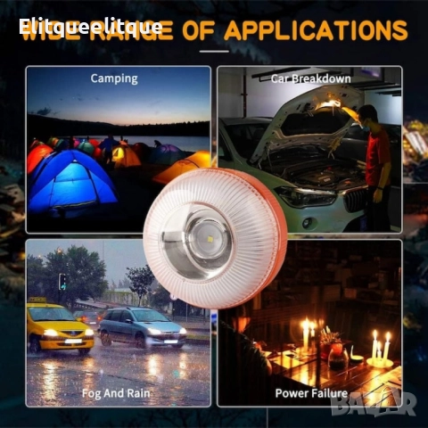 Компактна LED аварийна лампа