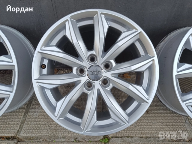 ОРИГИНАЛНИ джанти 17 ' цола АУДИ A4 A6 Q5 / AUDI VW PASSAT 6,7,8 SKODA 5x112 66,6 ET34, снимка 10 - Гуми и джанти - 52583211