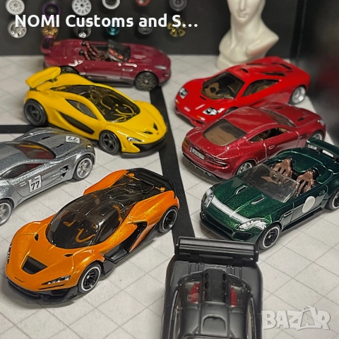Hot Wheels McLaren/Aston Martin/Jaguar