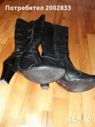 Дамски ботуши естествена кожа, снимка 4 - Дамски ботуши - 30966518