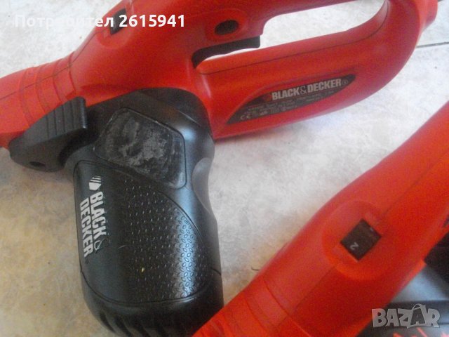Английски Оригинален Мини Лентов Шлайф/Ел.Пила-300-350 Вата-Black Decker-Отличен-Като Нов, снимка 10 - Други инструменти - 37296440