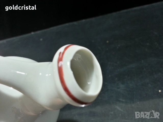 Стар български порцелан бърдуче, снимка 6 - Антикварни и старинни предмети - 53325440