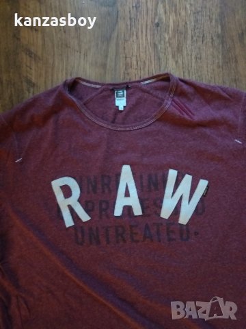 g-star ace rel rt s/s - страхотна мъжка тениска, снимка 3 - Тениски - 32133446