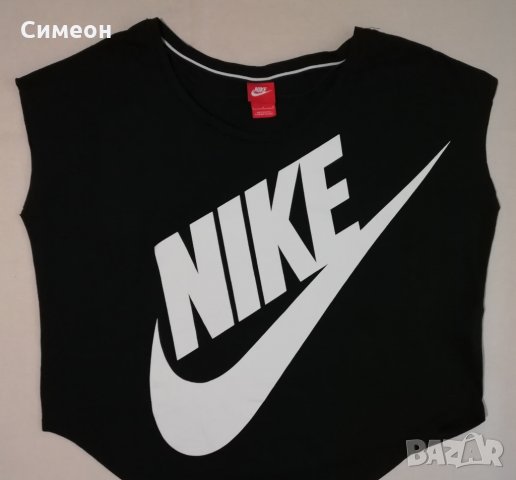 Nike оригинална блуза L Найк спортна фланелка тениска фитнес, снимка 2 - Спортни екипи - 31910229