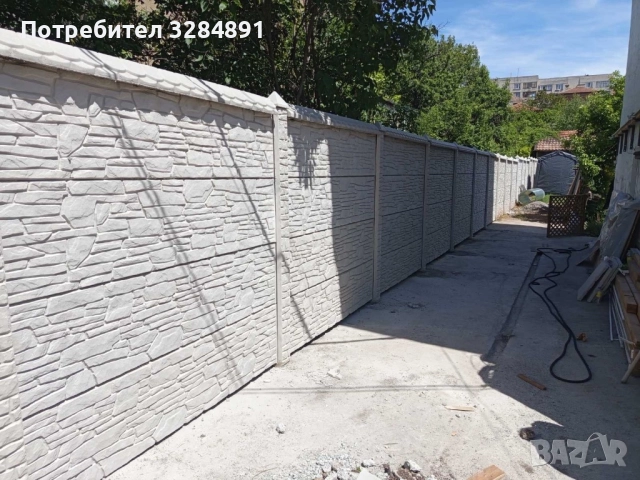 Армирани бетонни панелни огради., снимка 15 - Огради и мрежи - 47715671