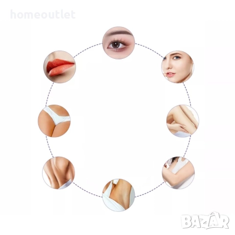 ПРОМОЦИЯ Депилиращи перли за кола маска - 1 кг HARD WAX BEANS, 1KG (X0016HM3AT), снимка 3 - Епилатори - 51618123