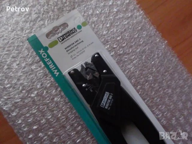 PHOENIX CONTACT WIREFOX SAC-1 - Made in Germany - ЧИСТО НОВИ Profi Клещи за изолиране на кабели !!!!
