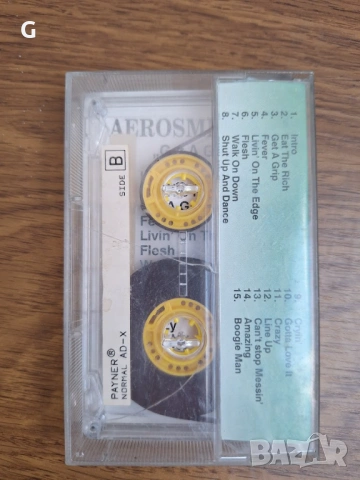 Aerosmith "Get a grip" - аудио касета, студиен запис., снимка 2 - Аудио касети - 54103904