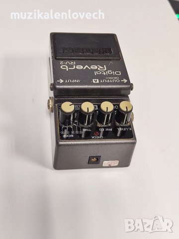 Boss Digital Reverb RV-2 Guitar Effects Pedal /Japan/ - Реверб Педал за ел китара - КАТО НОВ, снимка 4 - Китари - 38706043