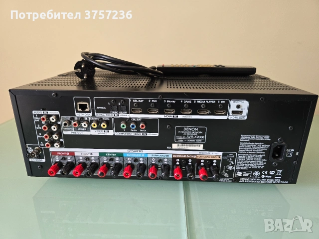 Denon AVR -X2000, снимка 4 - Ресийвъри, усилватели, смесителни пултове - 54188831