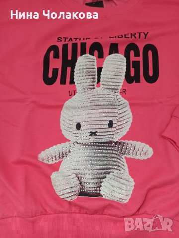 Дамска блуза CHICAGO , снимка 3 - Блузи с дълъг ръкав и пуловери - 42878371