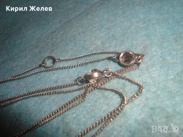 МОДНО НЕЖНО КОЛИЕ БЛАГОРОДНА СТОМАНА и КРИСТАЛИ СВАРОВСКИ 24014, снимка 10 - Колиета, медальони, синджири - 35000364