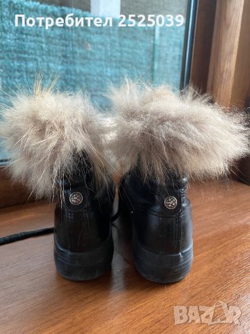 Обувки с пух, снимка 3 - Дамски ежедневни обувки - 39478318