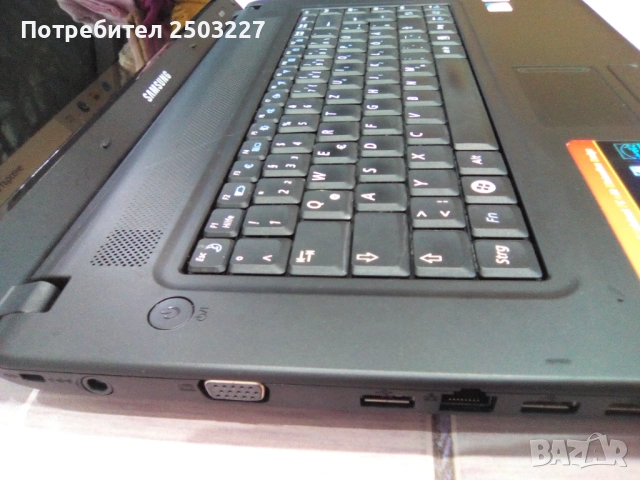 SAMSUNG R519 MODEL:NP-R519 - 2 ПРОЦЕСОРА, снимка 10 - Лаптопи за дома - 53939032