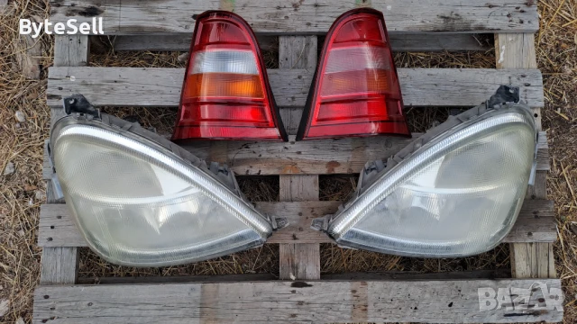 Комплект фарове и стопове А класа W168